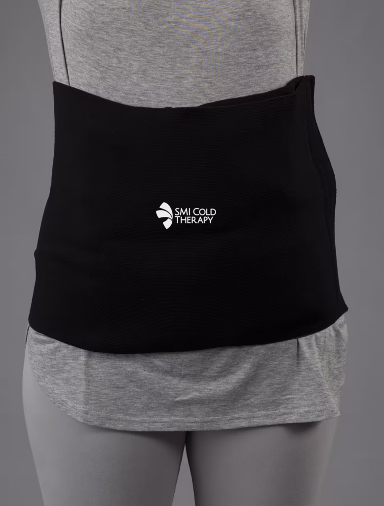 SMI Cold Therapy Ab Binder/Lumbar Support on a Patient